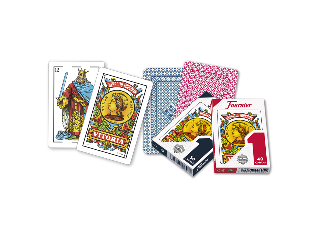 BARAJA FOURNIER ESPAÑOLA Nº1 40 CARTAS