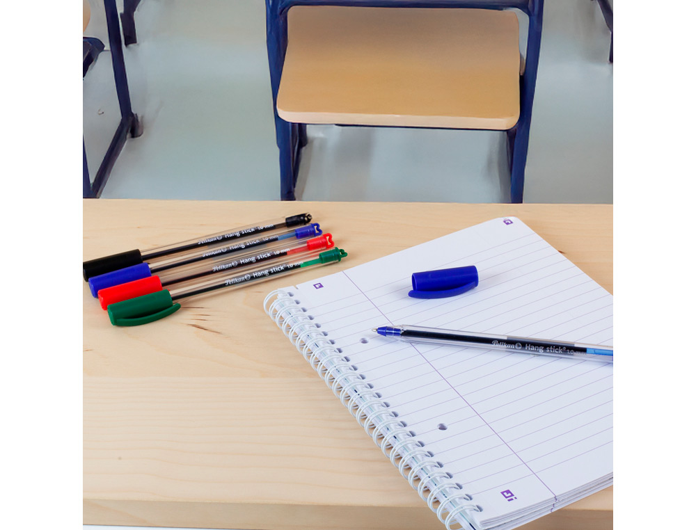 BOLIGRAFO PELIKAN STICK SUPER SOFT AZUL