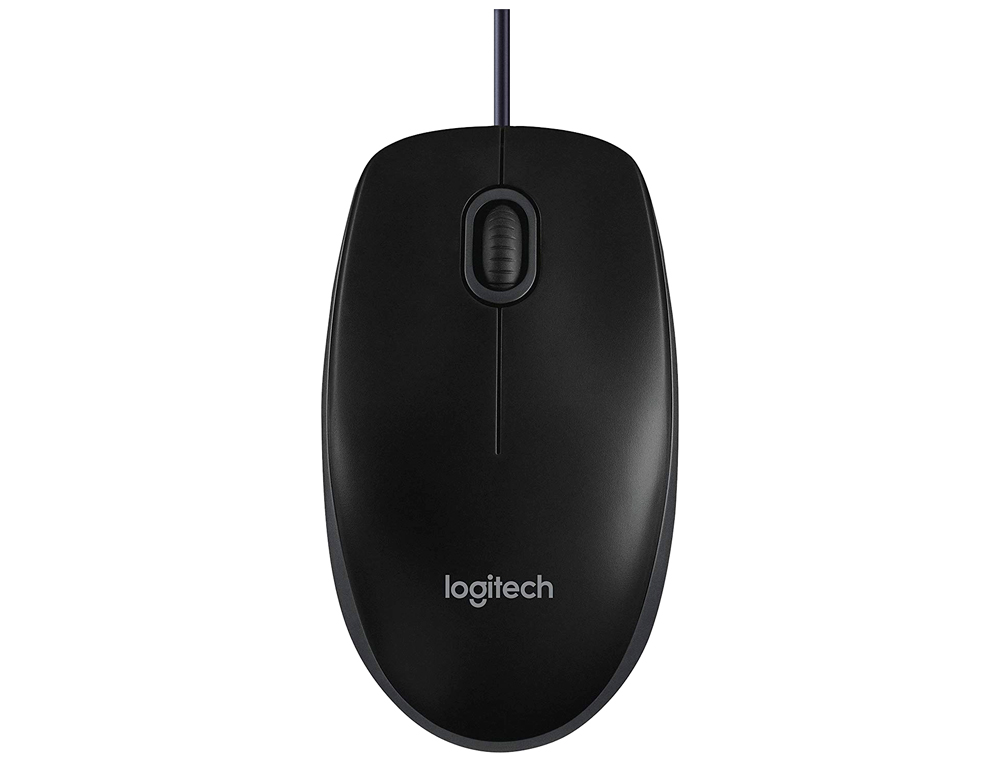 RATON LOGITECH OPTICO B100 USB 800 PPP NEGRO