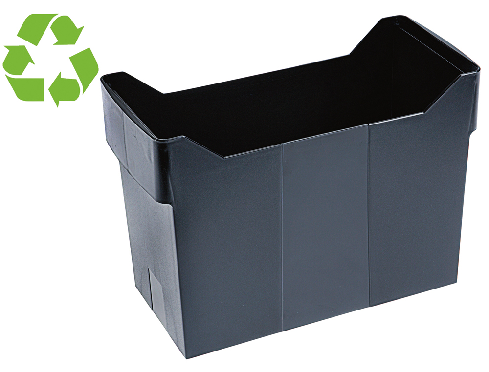 CAJETIN DE ARCHIVO ARCHIVO 2000 PARA CARPETAS COLGANTES VISION SUPERIOR DIN A4 COLOR NEGRO 170X365X260 MM