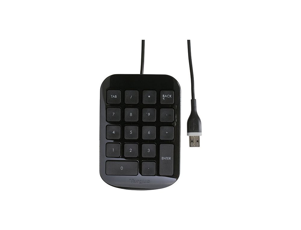 TECLADO NUMERICO TARGUS AKP10EU USB COLOR NEGRO