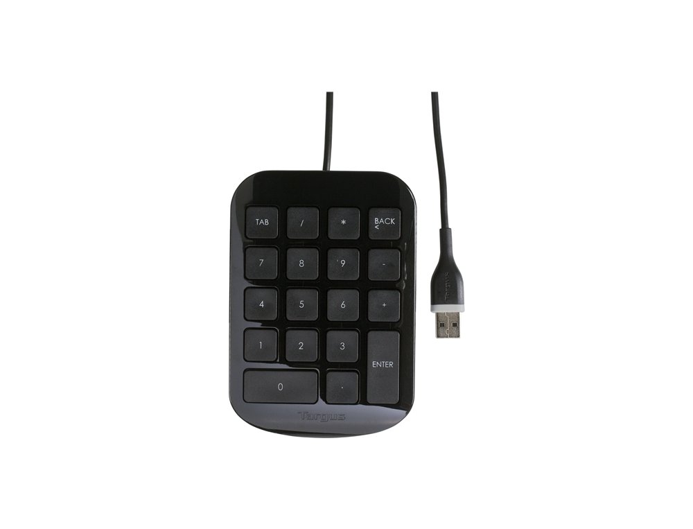 TECLADO NUMERICO TARGUS AKP10EU USB COLOR NEGRO