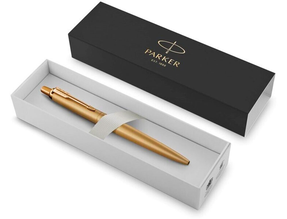BOLIGRAFO PARKER JOTTER XL MONOCROMO ORO EN ESTUCHE