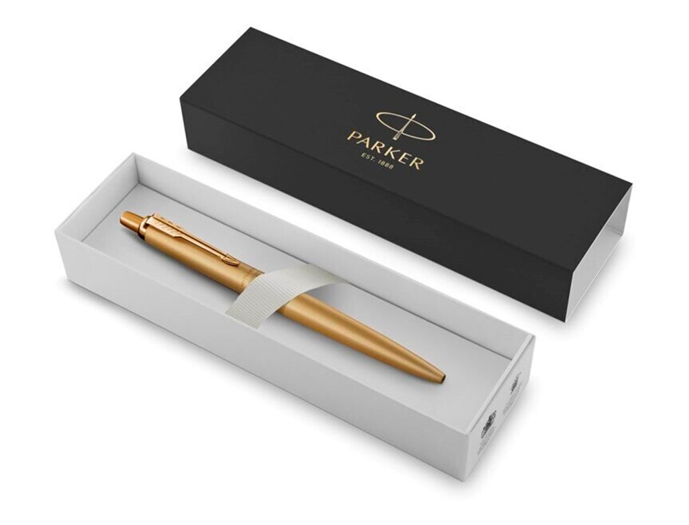 BOLIGRAFO PARKER JOTTER XL MONOCROMO ORO EN ESTUCHE