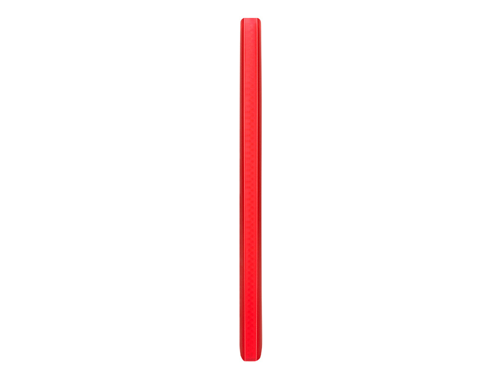 CARPETA LIDERPAPEL ESCAPARATE 40 FUNDAS POLIPROPILENO DIN A3 ROJO TRANSLUCIDO