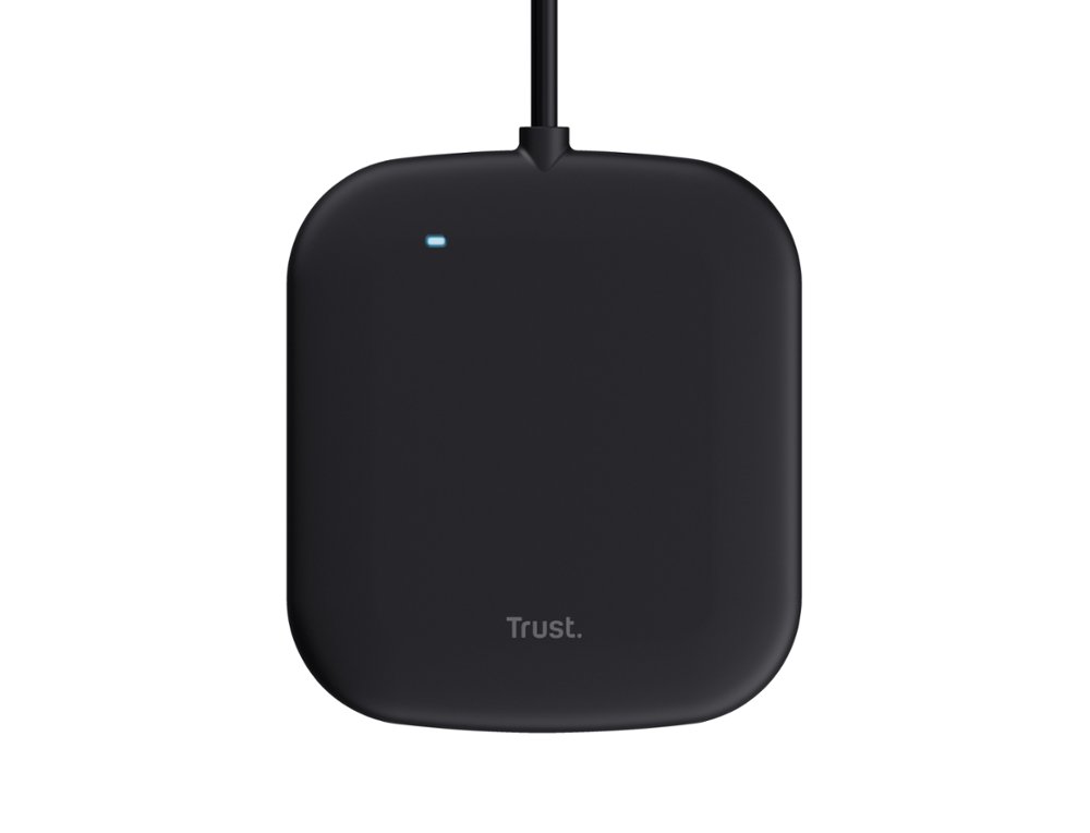 LECTOR DE TARJETAS INTELIGENTES TRUST CETO SIN CONTACTO USB-A COLOR NEGRO