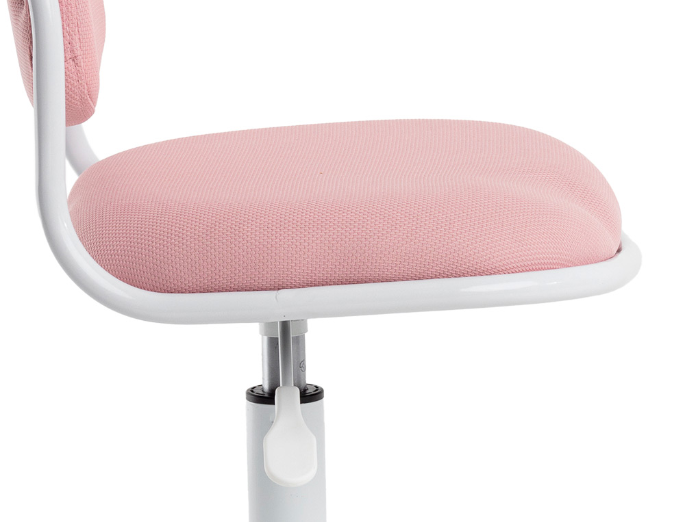SILLA Q-CONNECT INFANTIL BARI ESCRITORIO COLOR ROSA ALT MAX 795 ANC 390 PROF 350 MM