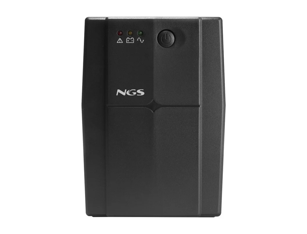 SAI NGS FORTRESS 1200 V3 BATERIA 800 VA CON 2 TOMAS CORRIENTE SCHUKO PLUG OFF LINE UPS 480W FUNCION AVR