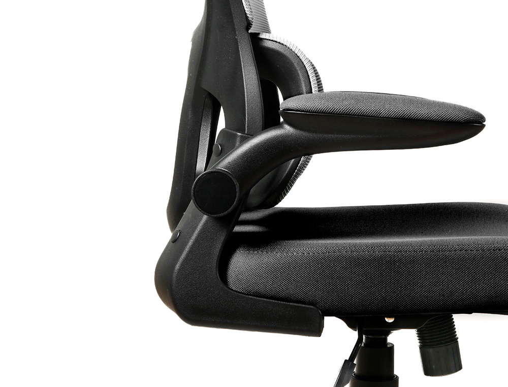 SILLA Q-CONNECT DIRECCION SORRENTO MALLA BASE METALICA ALT MAX 1320 ANC 650 PROF 600 MM RUEDAS PREMIUM GRIS