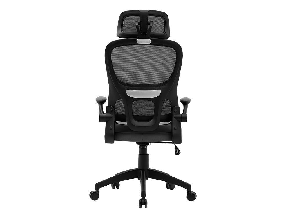 SILLA Q-CONNECT DIRECCION SORRENTO MALLA BASE METALICA ALT MAX 1320 ANC 650 PROF 600 MM RUEDAS PREMIUM GRIS