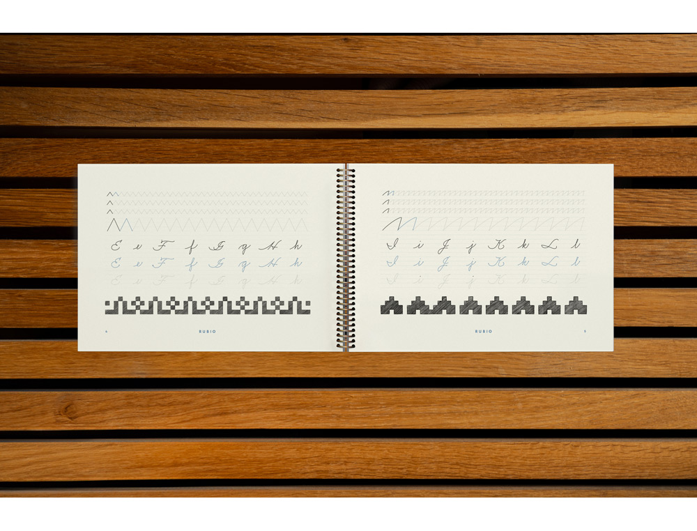 CUADERNO RUBIO CALIGRAFIA PARA LA VIDA VOL. 1