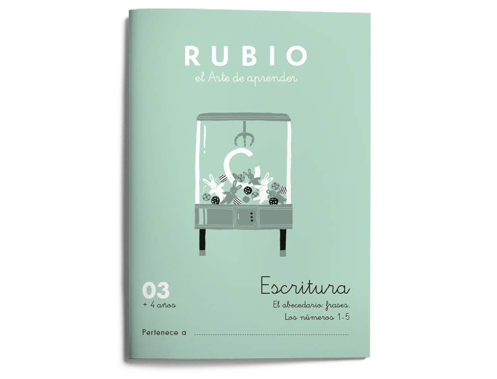 CUADERNO RUBIO CALIGRAFIA Nº 03