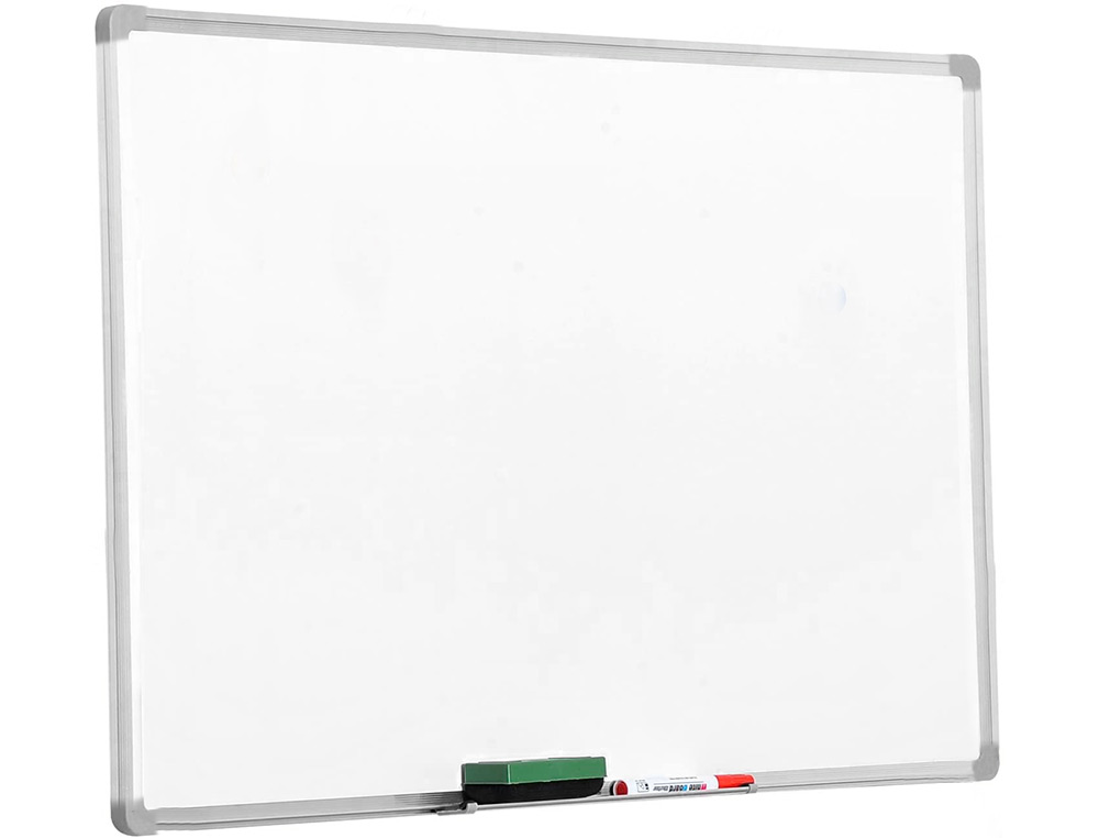 PIZARRA BLANCA Q-CONNECT LAMINADA MARCO DE ALUMINIO 200X100 CM