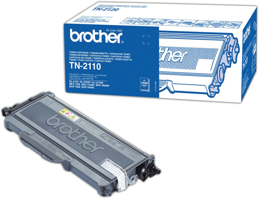 TONER BROTHER TN-2110 HL-2140 HL-2150N HL-2170W DCP-7030/7045N MFC-7320/7440N/7840W -1500PAG@5%-