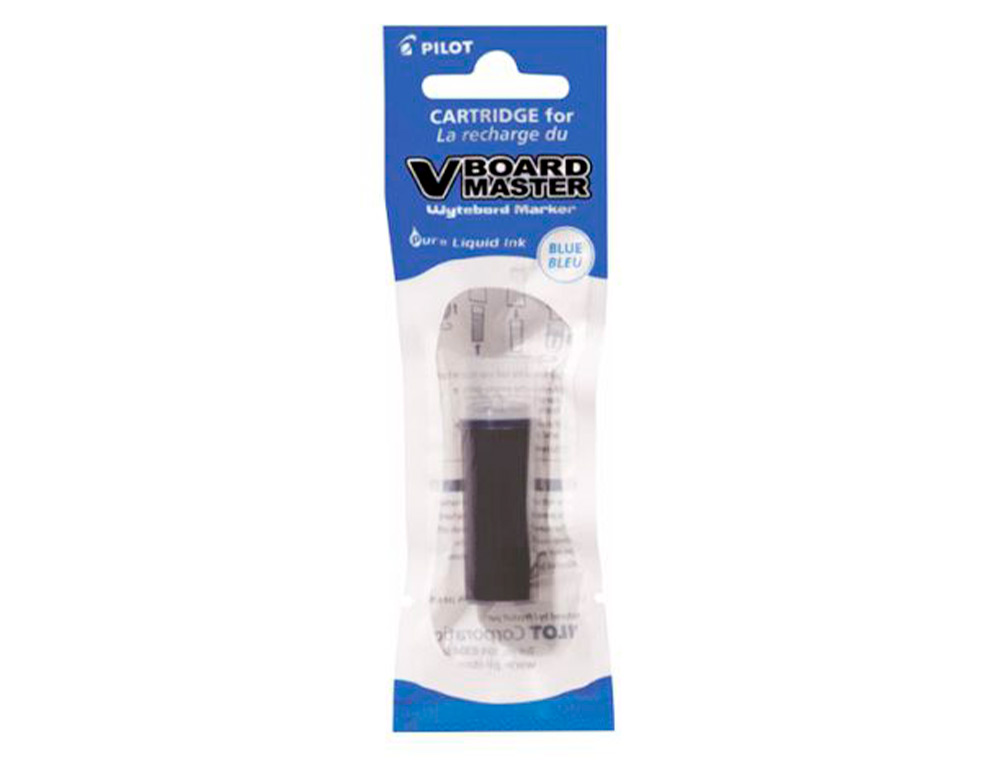 RECAMBIO ROTULADOR PILOT V BOARD MASTER TINTA LIQUIDA AZUL