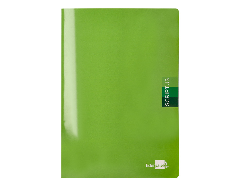 LIBRETA LIDERPAPEL SCRIPTUS A4 48 HOJAS 90G/M2 PAUTA 4 3.5MM CON MARGEN