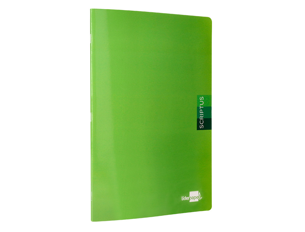 LIBRETA LIDERPAPEL SCRIPTUS A4 48 HOJAS 90G/M2 PAUTA 4 3.5MM CON MARGEN