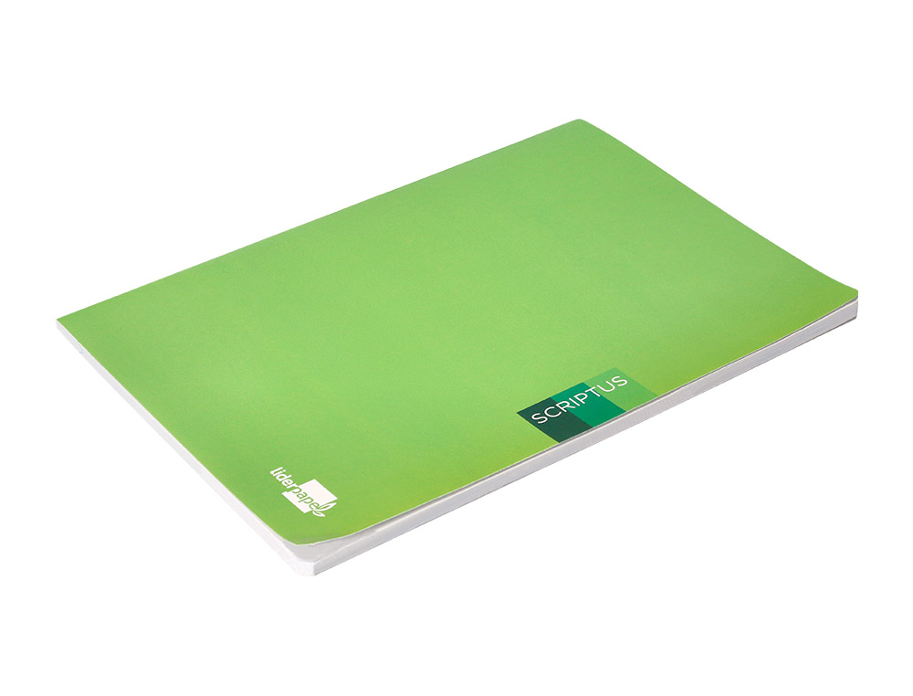 LIBRETA LIDERPAPEL SCRIPTUS A4 48 HOJAS 90G/M2 PAUTA 4 3.5MM CON MARGEN
