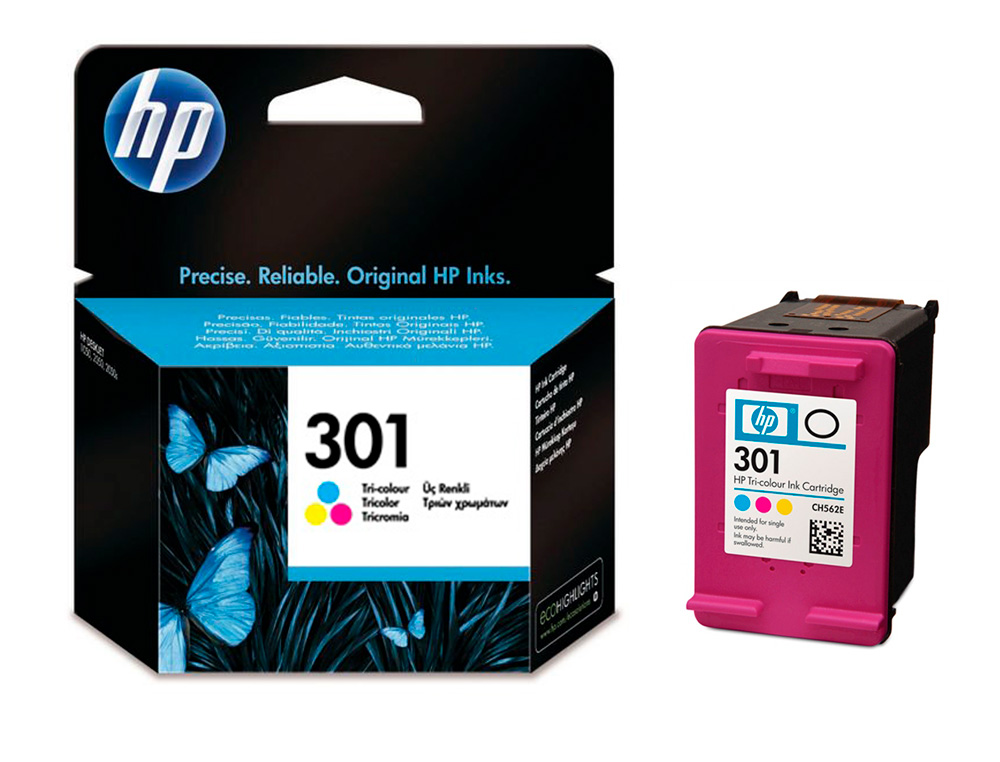 INK-JET HP N.301 TRICOLOR DESKJET 1050 /2540 /3050 / ENVY 4500/ 5530 OFFICEJET 26204630
