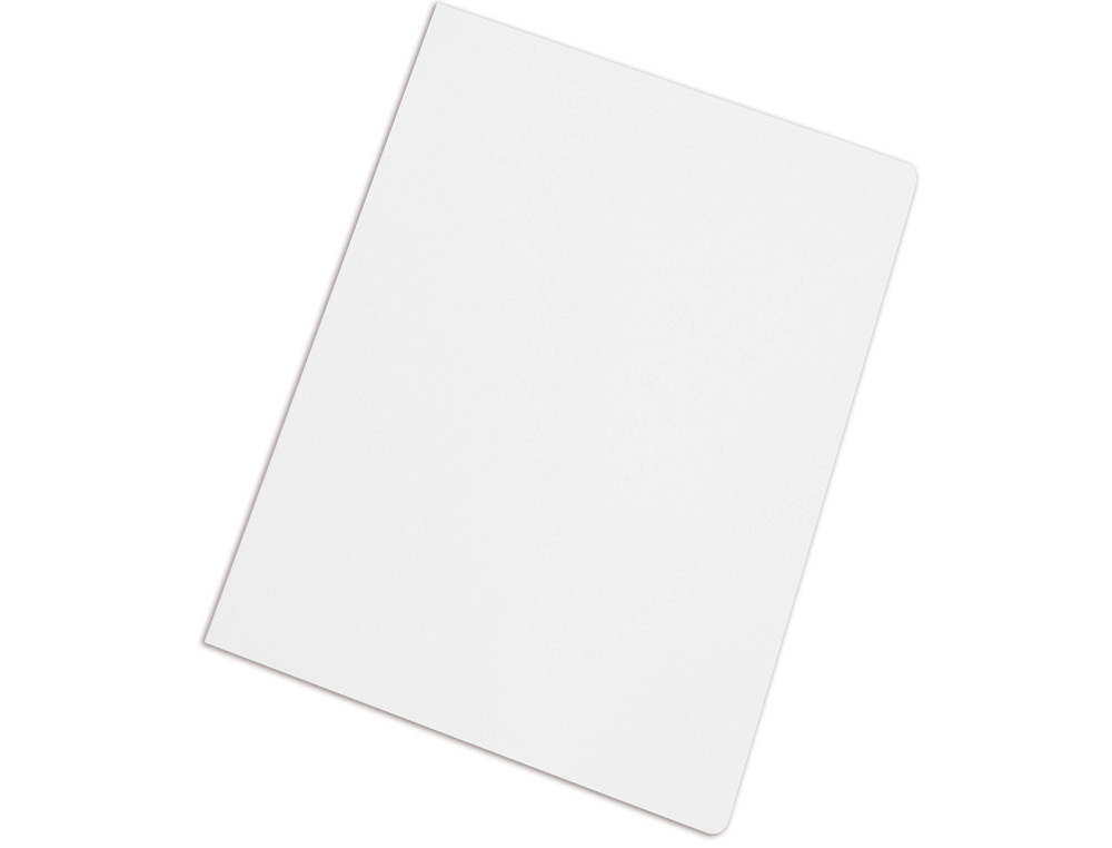 SUBCARPETA CARTULINA GIO DIN A4 BLANCA 180 G/M2