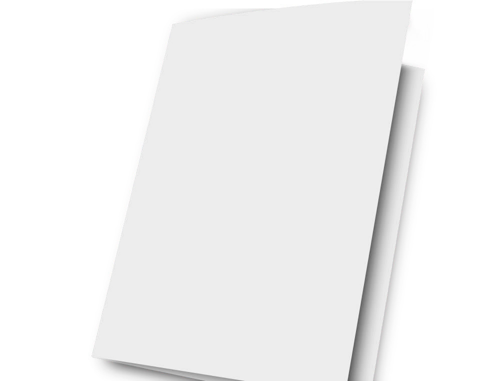 SUBCARPETA CARTULINA GIO DIN A4 BLANCA 180 G/M2