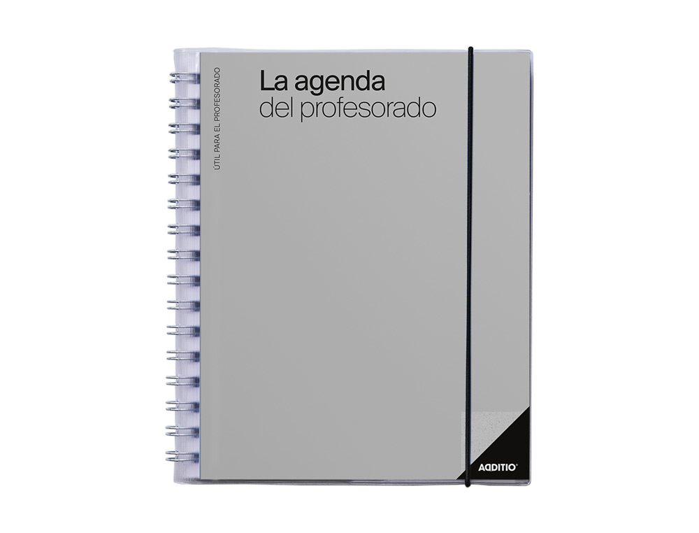 AGENDA DEL PROFESORADO ADDITIO PLAN MENSUAL SEMANA VISTA EVALUACION Y PAGINAS ANOTACION16,5X21,5 CM COLORES SURTIDOS