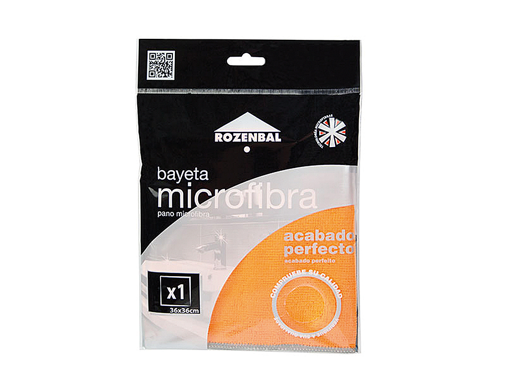 BAYETA MICROFIBRA ACABADO PERFECTO 36X36 CM