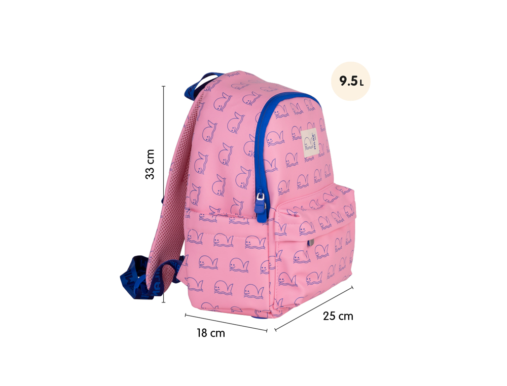 MOCHILA INFANTIL MILAN CASUAL 9,5 LITROS COLECCION 460 COLOR ROSA