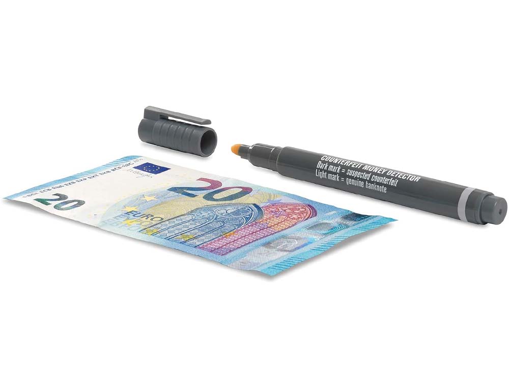 BOLIGRAFO DETECTOR BILLETES FALSOS SAFESCAN 111-0379