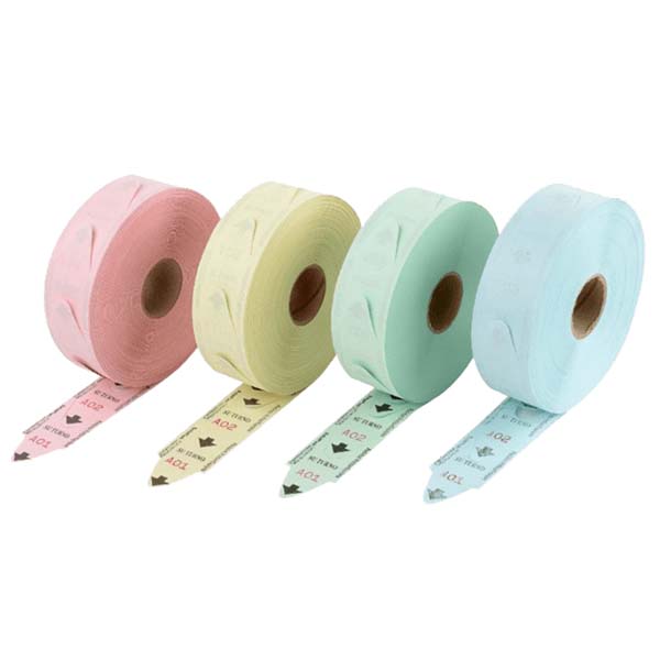 ROLLO TICKETS SU TURNO AZUL (Caja 40 ud.)