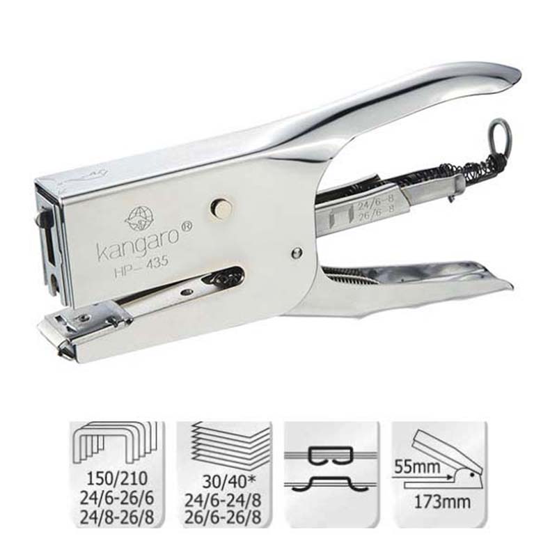 GRAPADORA KANGARO DE TENAZA HP-435 HASTA 40 HOJAS