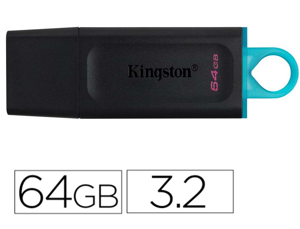 MEMORIA USB KINGSTON 64GB. 3.2 CANON DIGITAL INCLUIDO